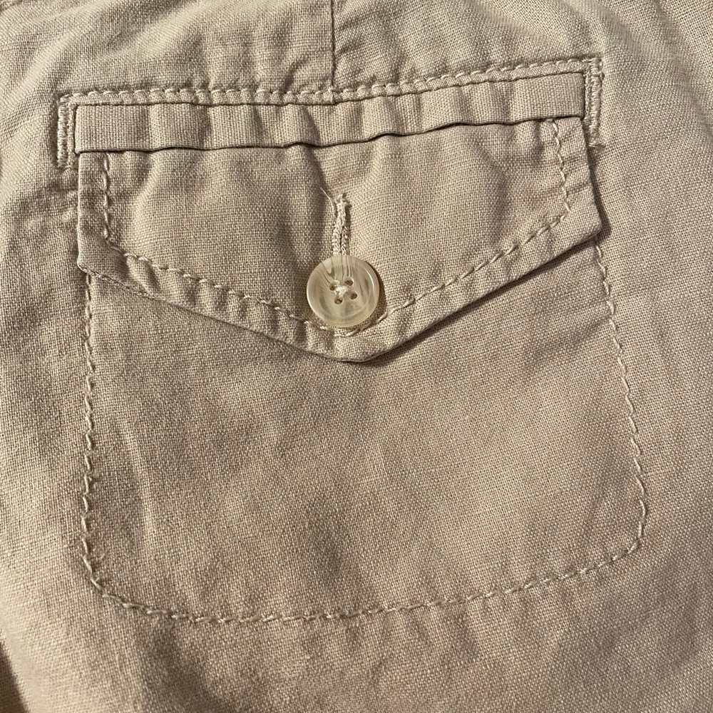 Express size 4 tan linen/cotton shorts - Picture 7 of 7